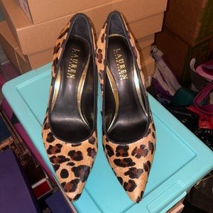 COPY - NWOT Ralph Lauren Leopard Heels